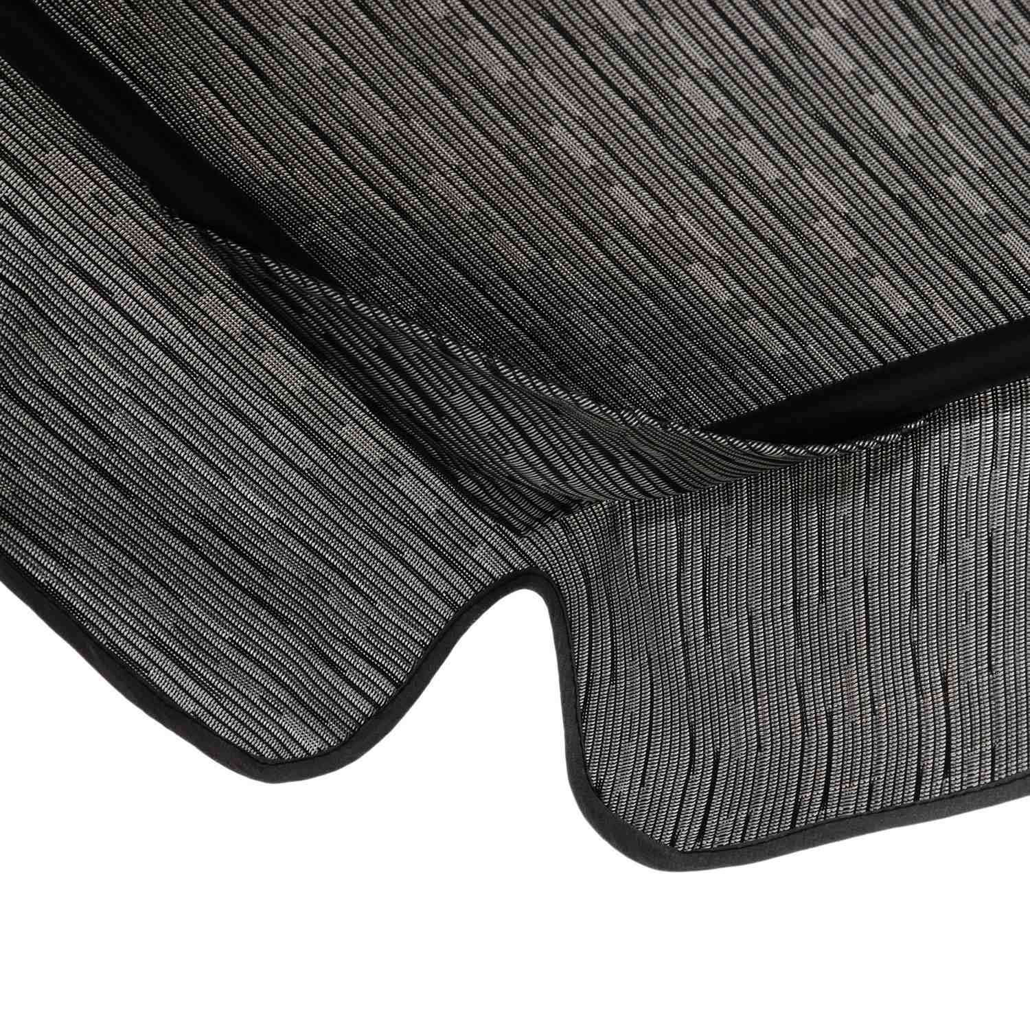 3-sits trädgårdsgunga med justerbar kapell, grå