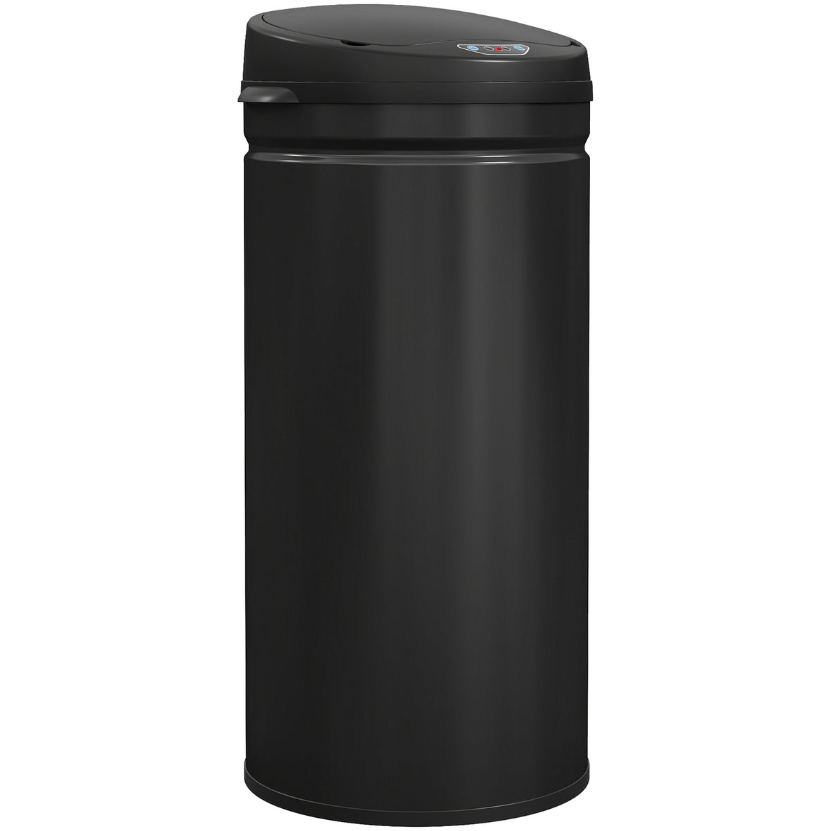 Afvalbak van 42 l van roestvrij staal met sensor, handsfree en soft-closefunctie