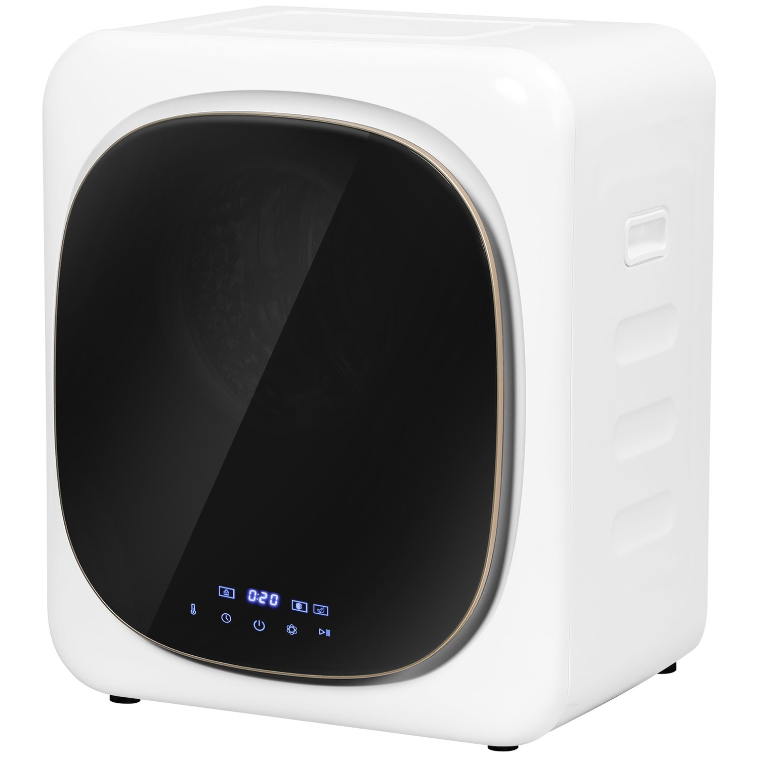Sèche-linge à évacuation 4 kg, désinfection, mode intelligent, blanc