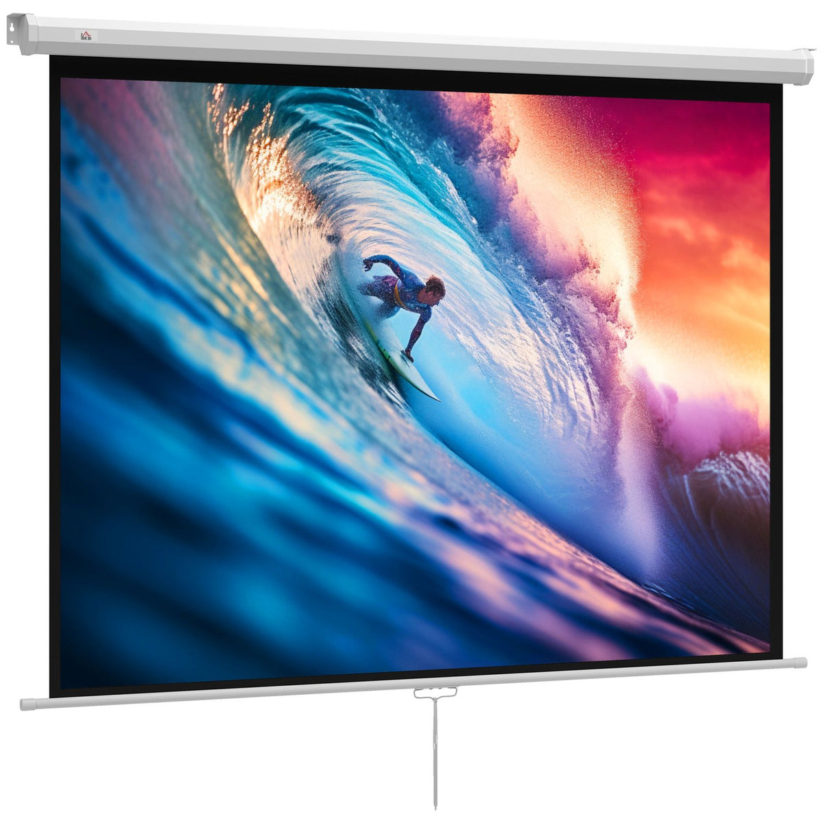 84'' 4:3 projectiescherm, 4K HD, wand-/plafondmontage
