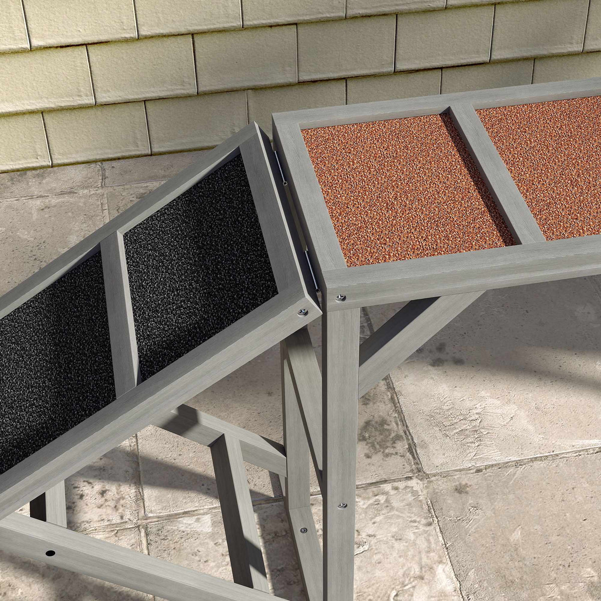 Hondenagilityhelling, antislip, helling van 35°, draagvermogen van 40 kg