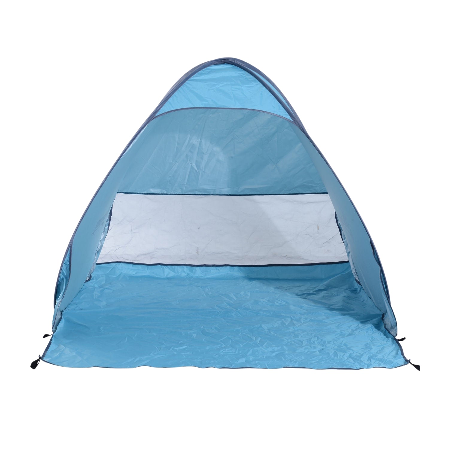 Automatische Pop-Up Strandtent, Snelle Installatie, Blauw, 200x150x119 cm