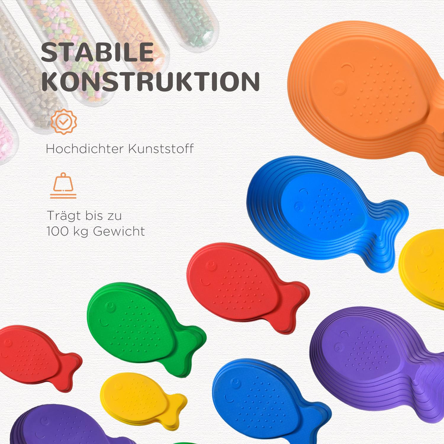 Balans Stapstenen, set van 11 – voor binnen/buiten