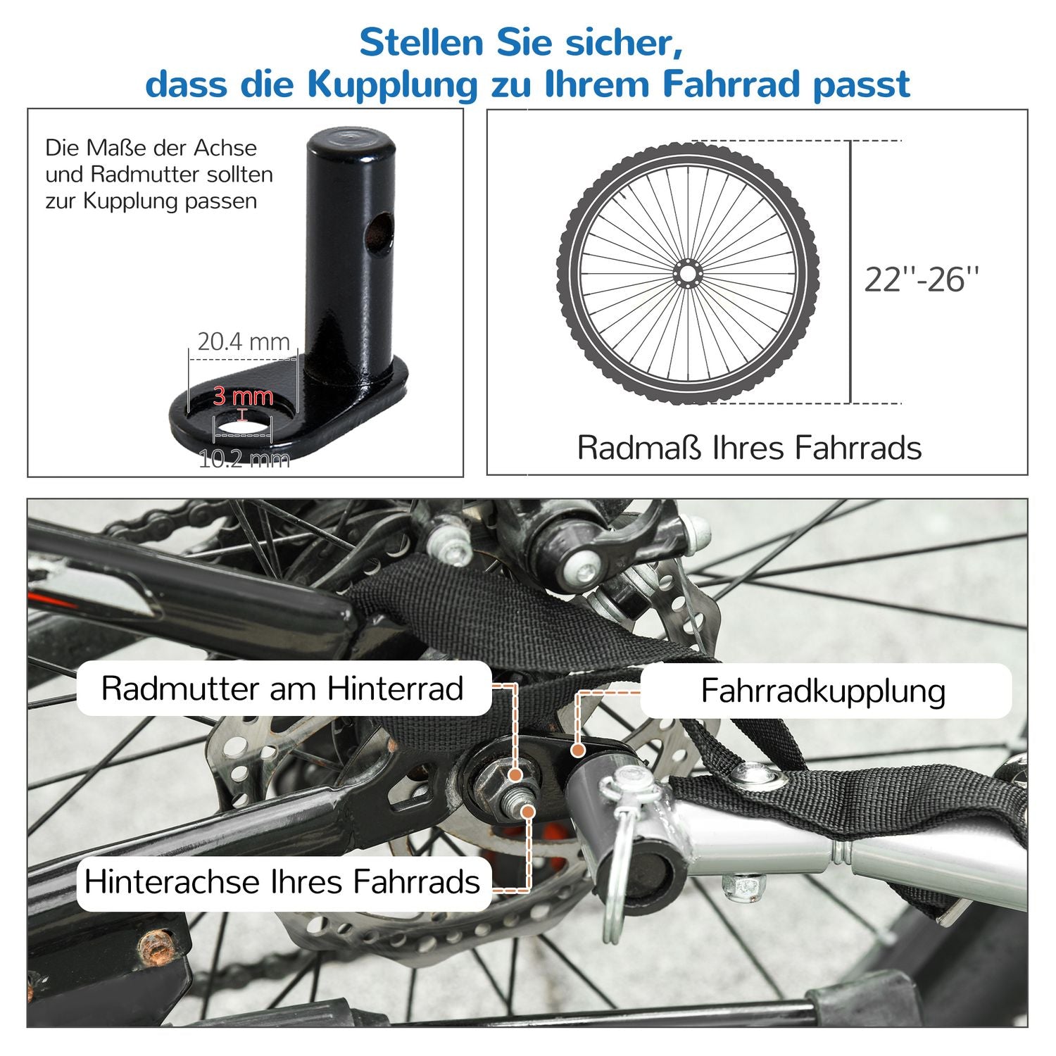 Kinderfietskar, blauw – regenhoes, ademende stof