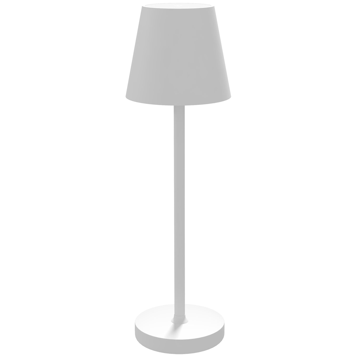 Draagbare metalen USB-bureaulamp – Oplaadbaar, 3 lichtstanden