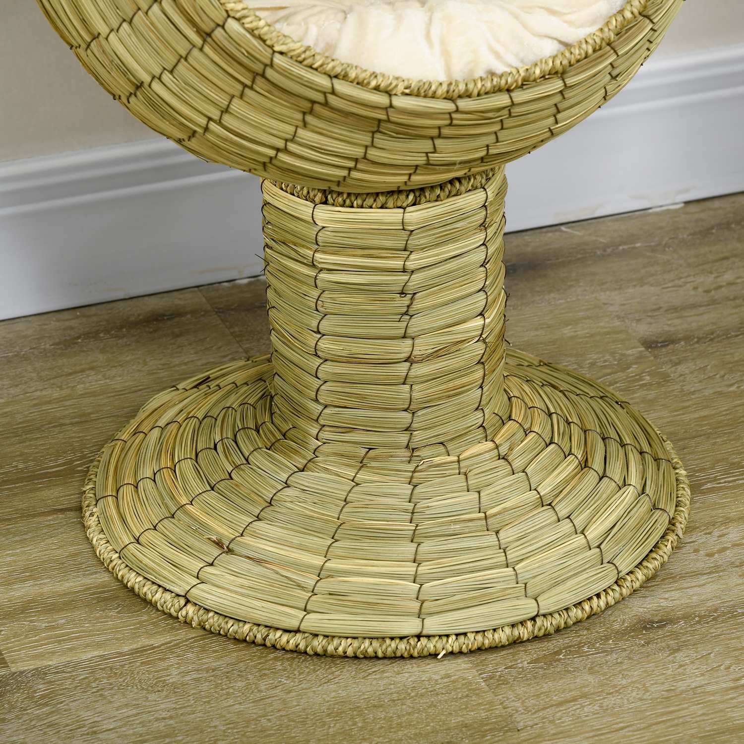 Kattenmand met afneembaar kussen, zeegras, 41x71,5 cm