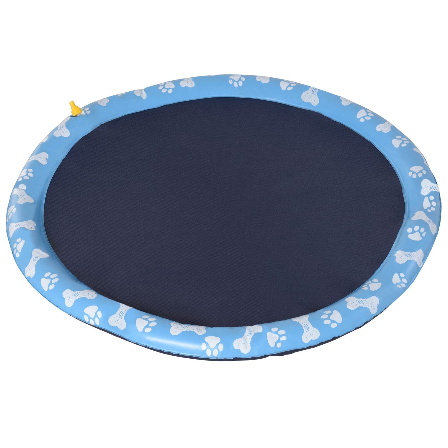 Dog Splash Sprinkler Mat – 150 cm, Anti-slip PVC Mat