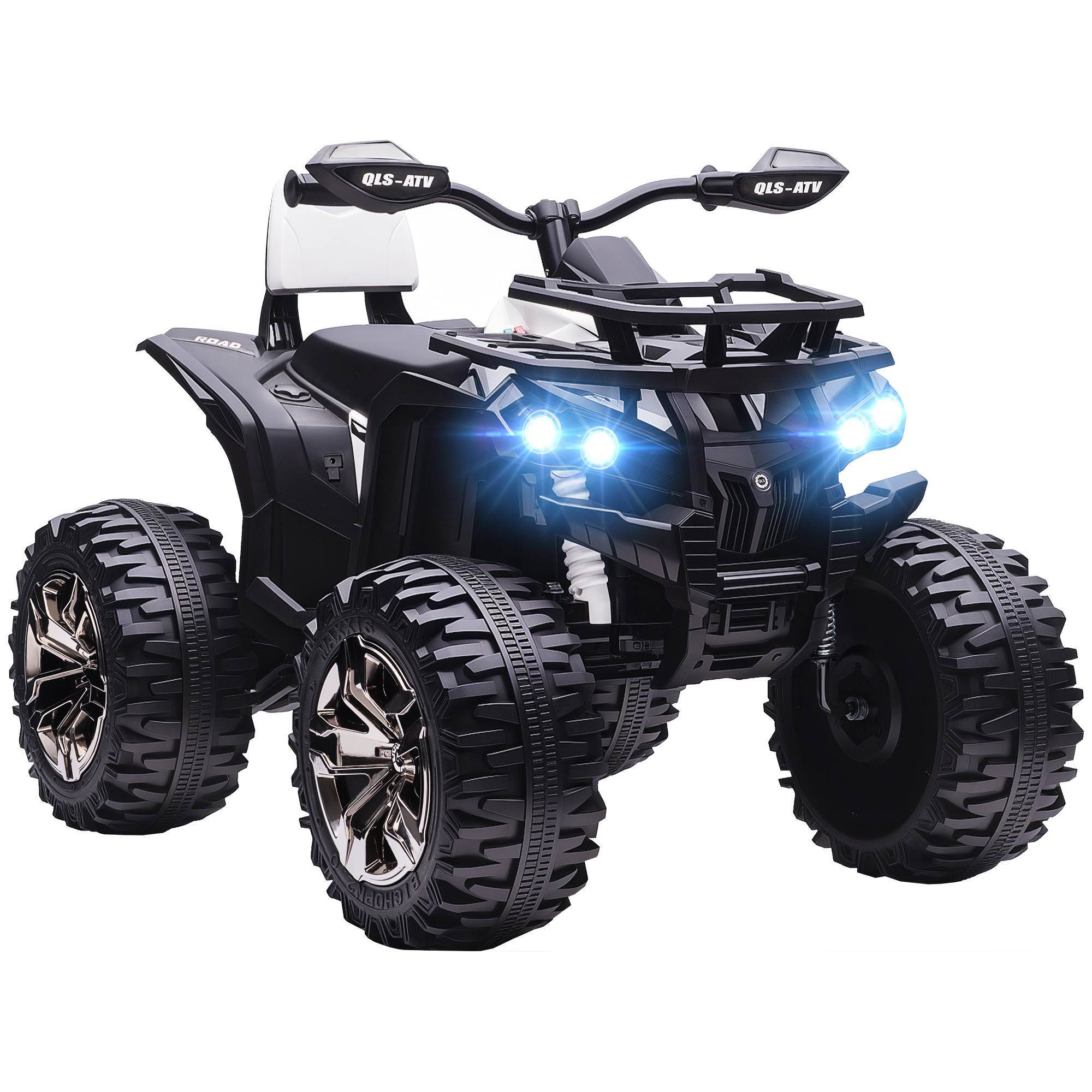 Elektrisk fyrhjuling för barn, 12V-batteri, hastighet 3–8 km/h