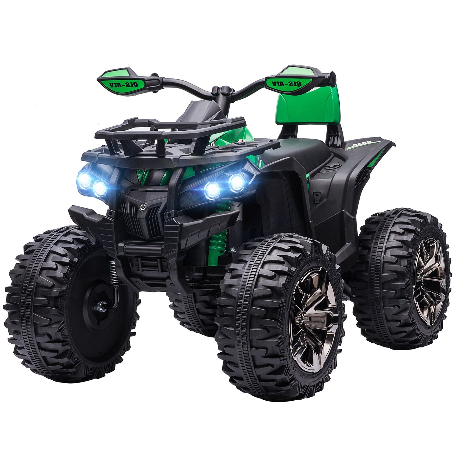 Elektrische kinderquad, vooruit & achteruit, MP3 & koplampen