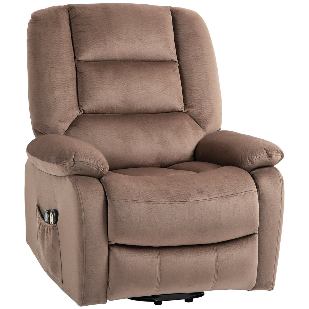 Elektrische relaxfauteuil met sta-op-hulp, massage en warmte