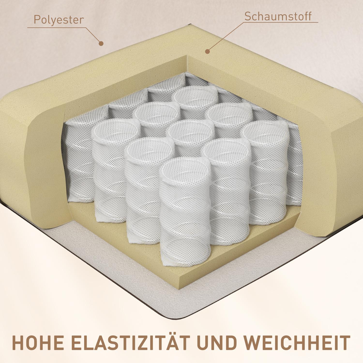 Elektrische relaxfauteuil, microvezel, lichtgrijs, massagefunctie