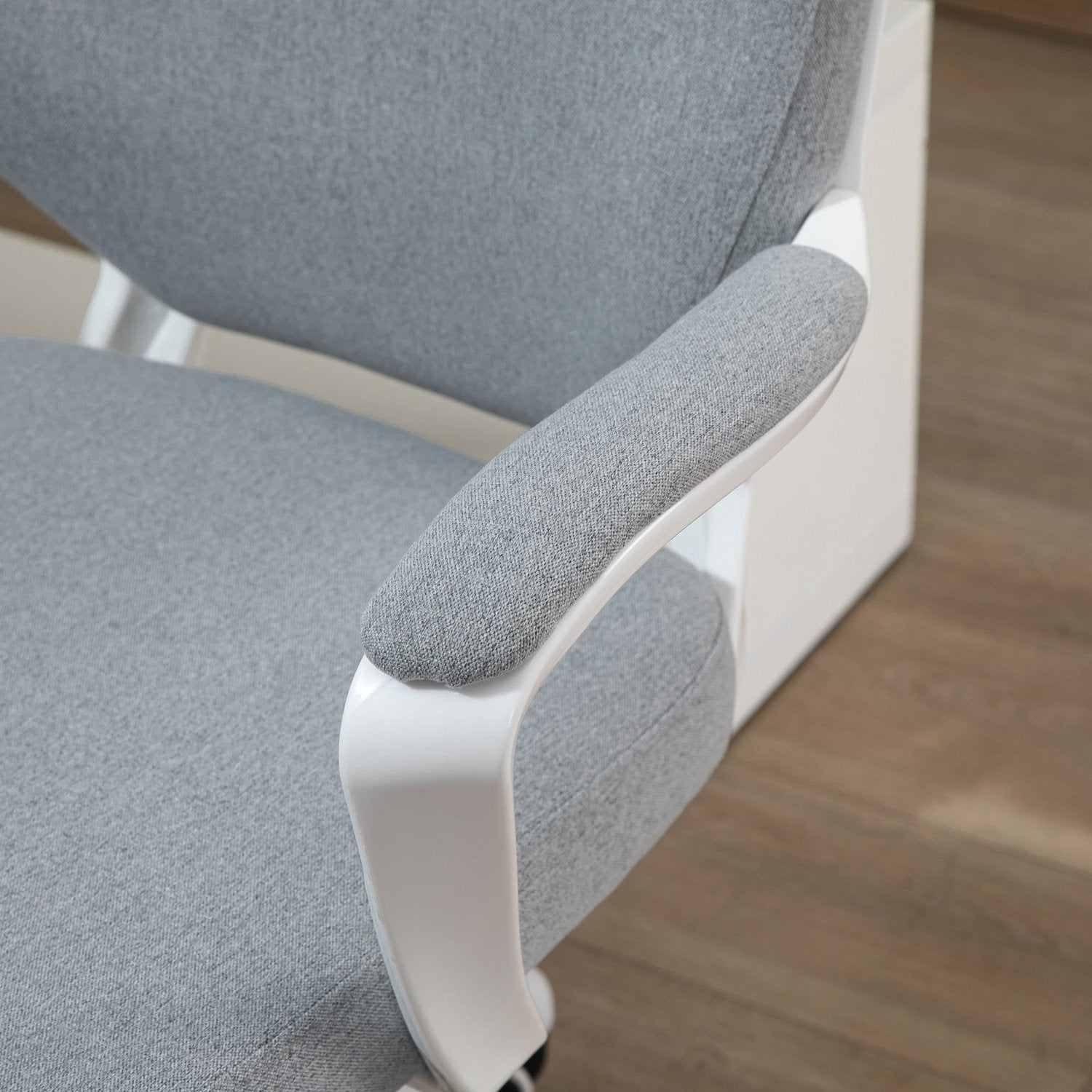 Ergonomische bureaustoel, 360° draaibaar, verstelbare rugleuning