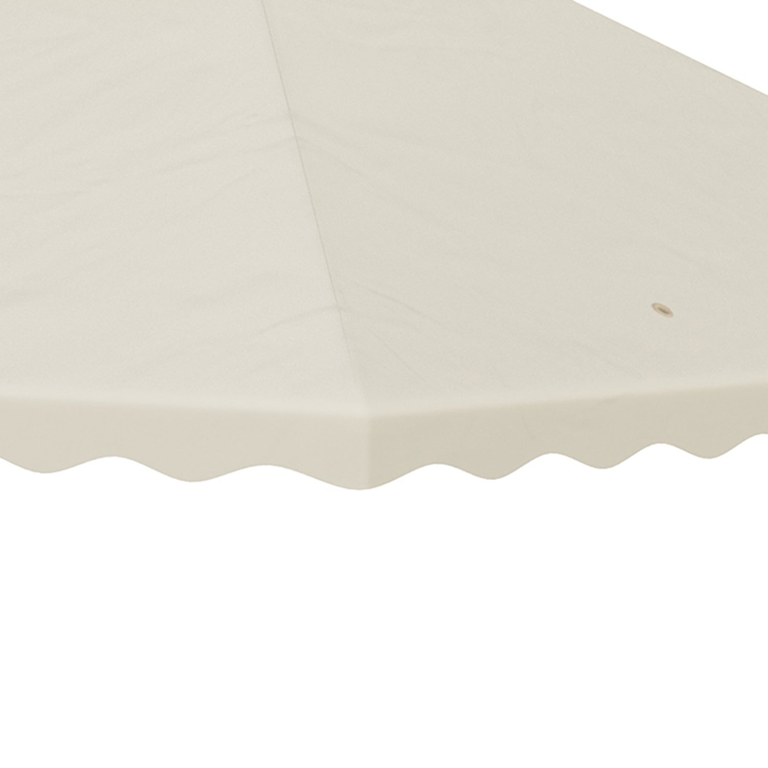 Vervangingsdoek voor tuinpaviljoen, 3x3M, crèmewitte hoes