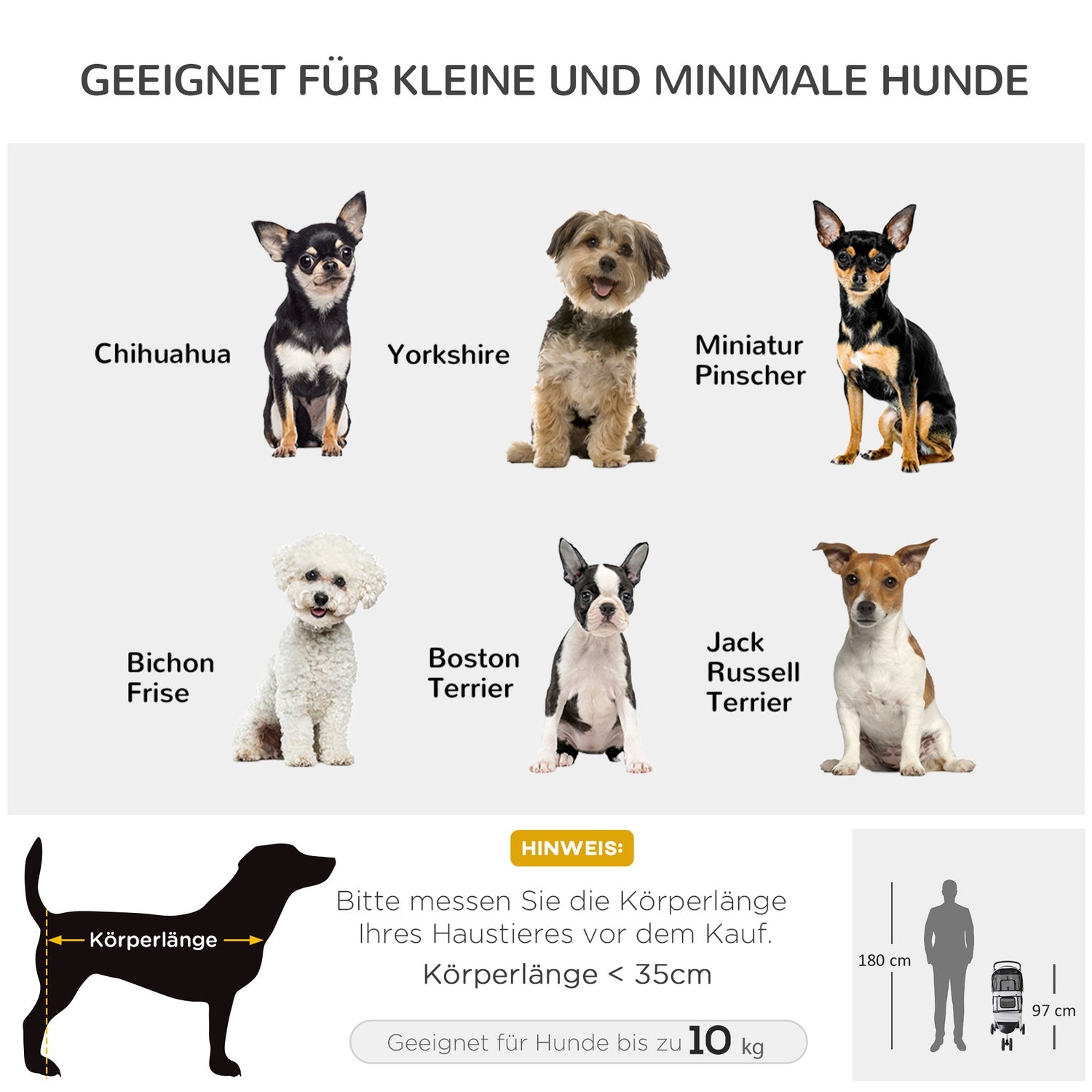 Meerkleurige huisdierwagen – voor honden en katten, grijs