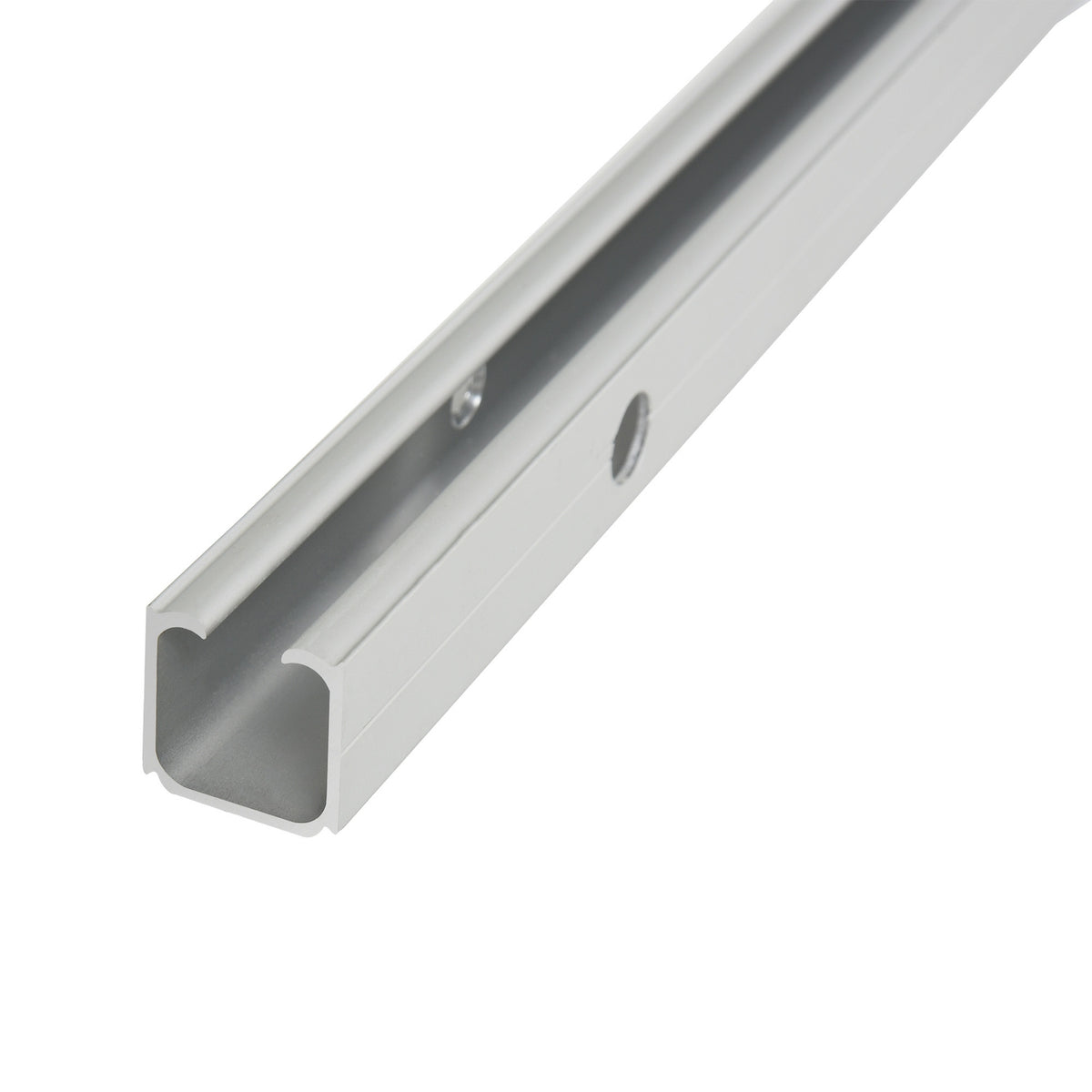 Glazen schuifdeurset met handvat, satijnglans, 2050x900mm
