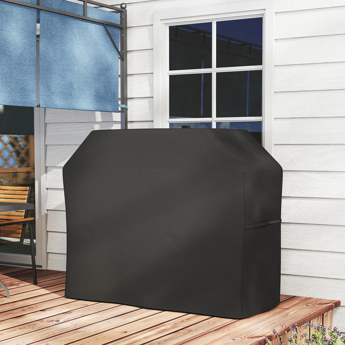Grillhoes, waterdicht en uv-bestendig 420D Oxford-weefsel