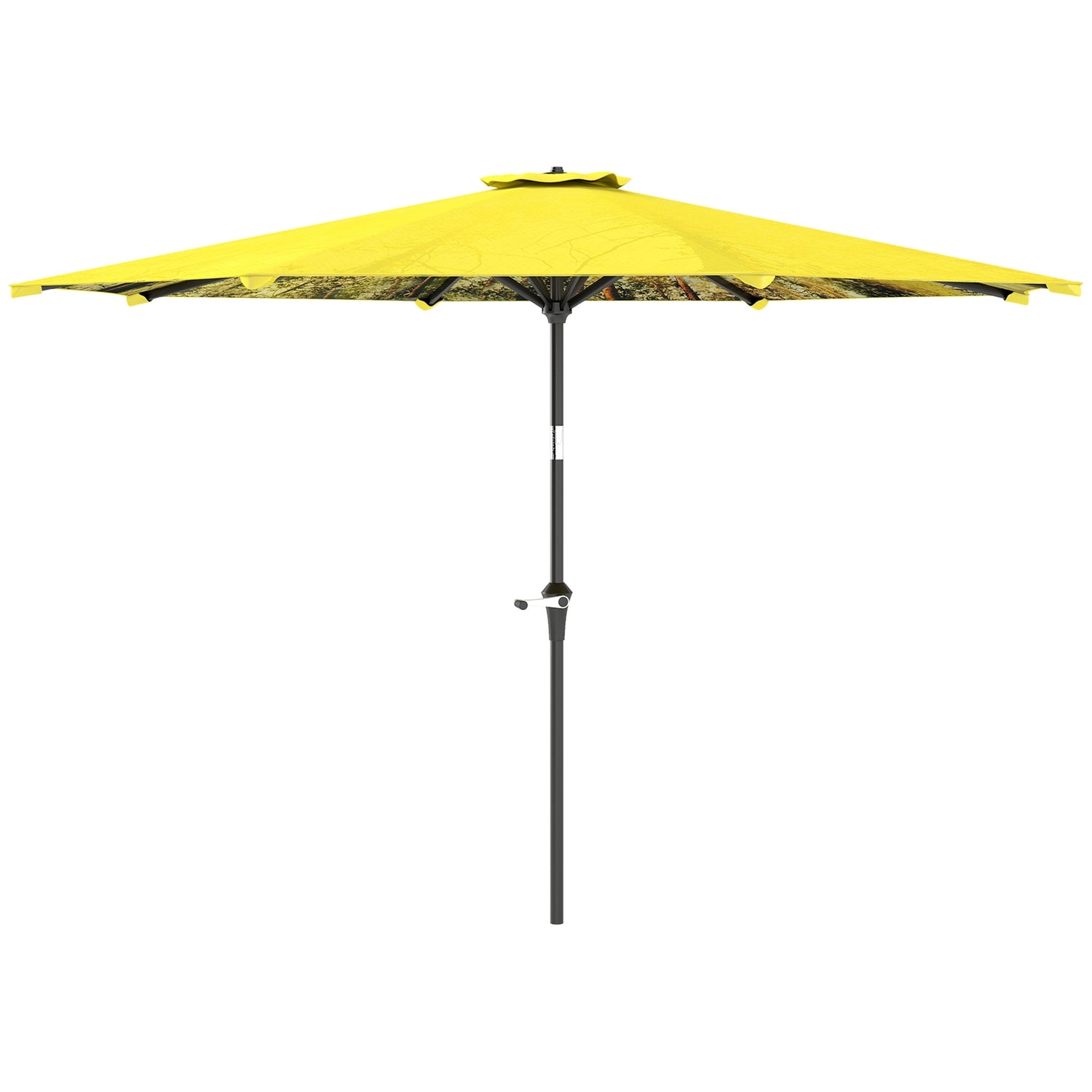 Gele achthoekige parasol van 300 cm - windbestendige zonwering