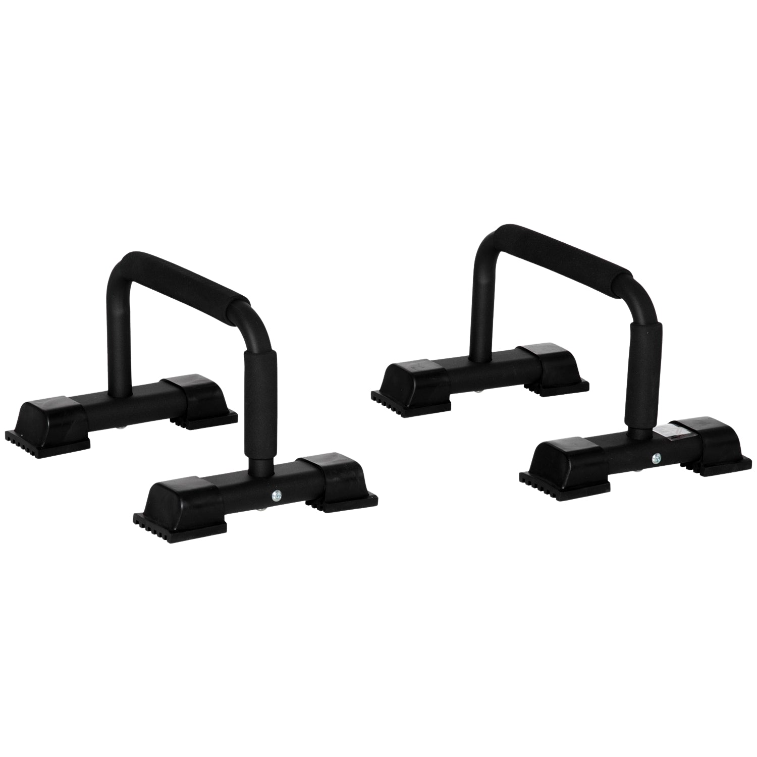 Maniglie per push-up in acciaio antiscivolo, 2 pz