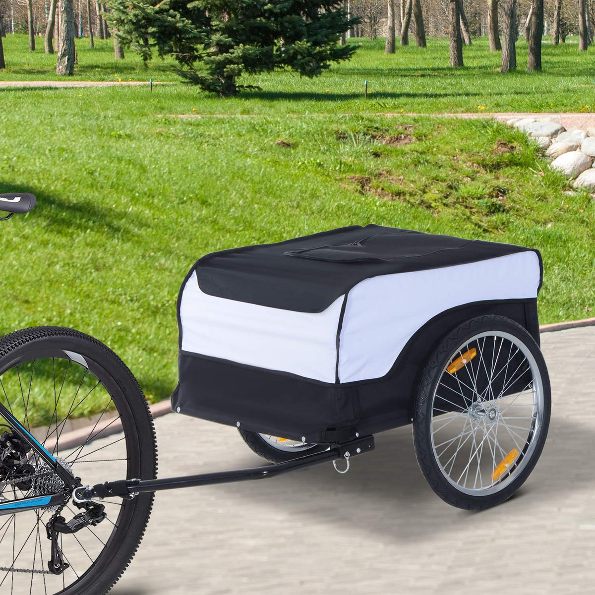 Steekwagen, 40 kg capaciteit, stalen frame, 140x77x65 cm