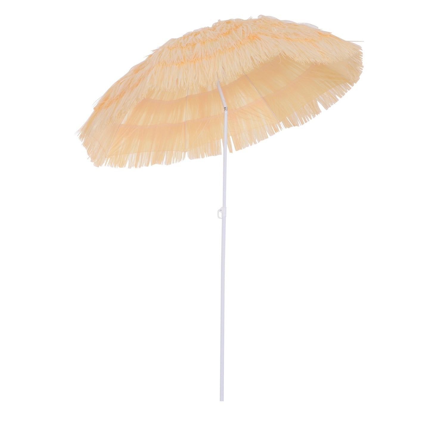 Hawaïaans strandparasol – 160 cm, beige, diverse kleuren