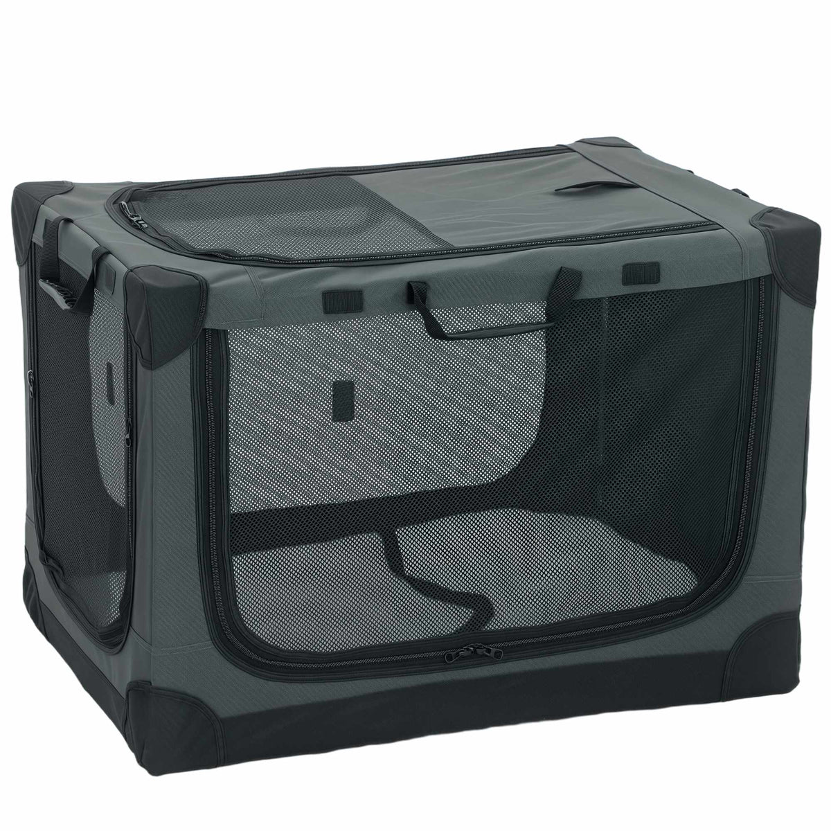 Opvouwbare huisdierenbench, 600D-stof, 76x54x54 cm, groen