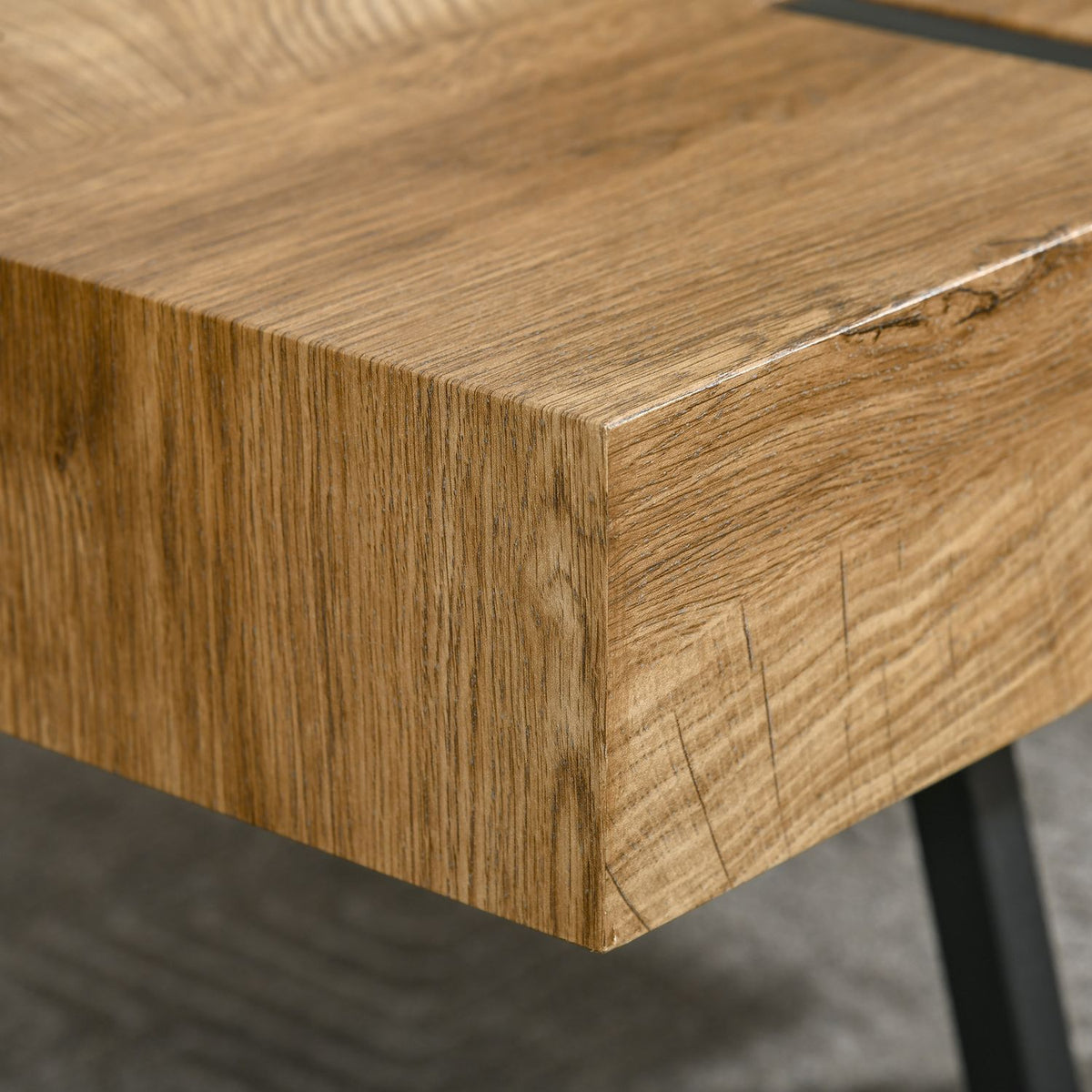 Industriële salontafel, verstelbare poten, 105x60x42 cm