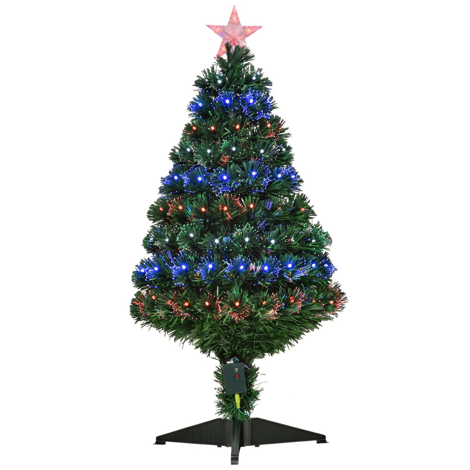 Kerstboom, groen, 48cm x 90cm, 90 LED-lampen