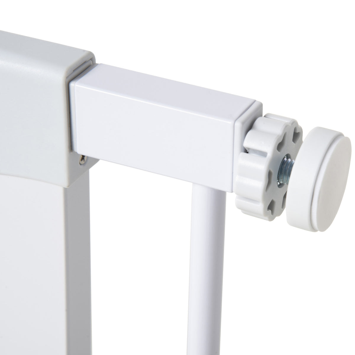 Verstelbaar veiligheidshek voor deuren, automatisch sluitend 75-96 cm