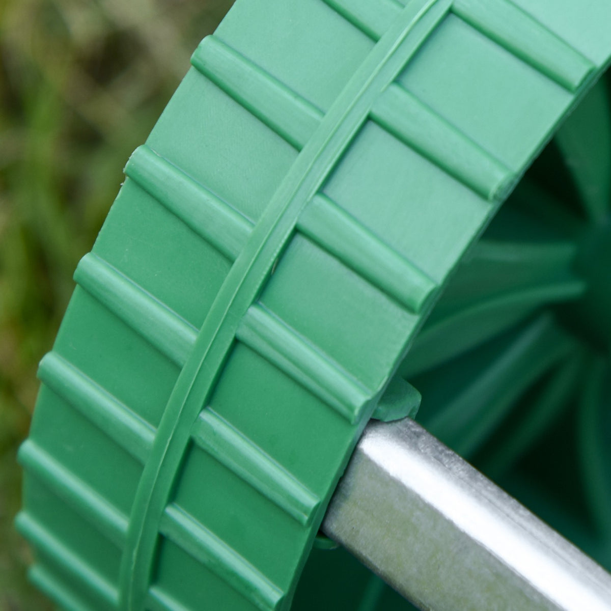 Verstelbare gazonbeluchtingsrol met spikes - Handmaaier