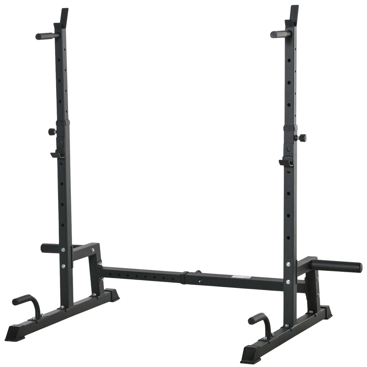 Verstelbaar halter- en barbellrek, staal, capaciteit 150 kg