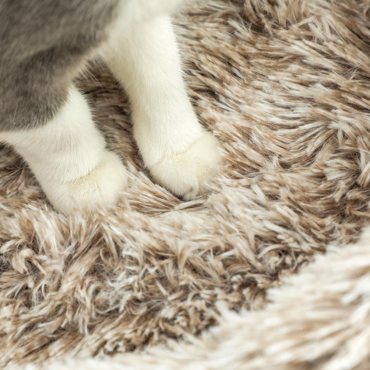 Krabpaal met bedje – 87 cm hoog, sisal, voor katten tot 6 kg