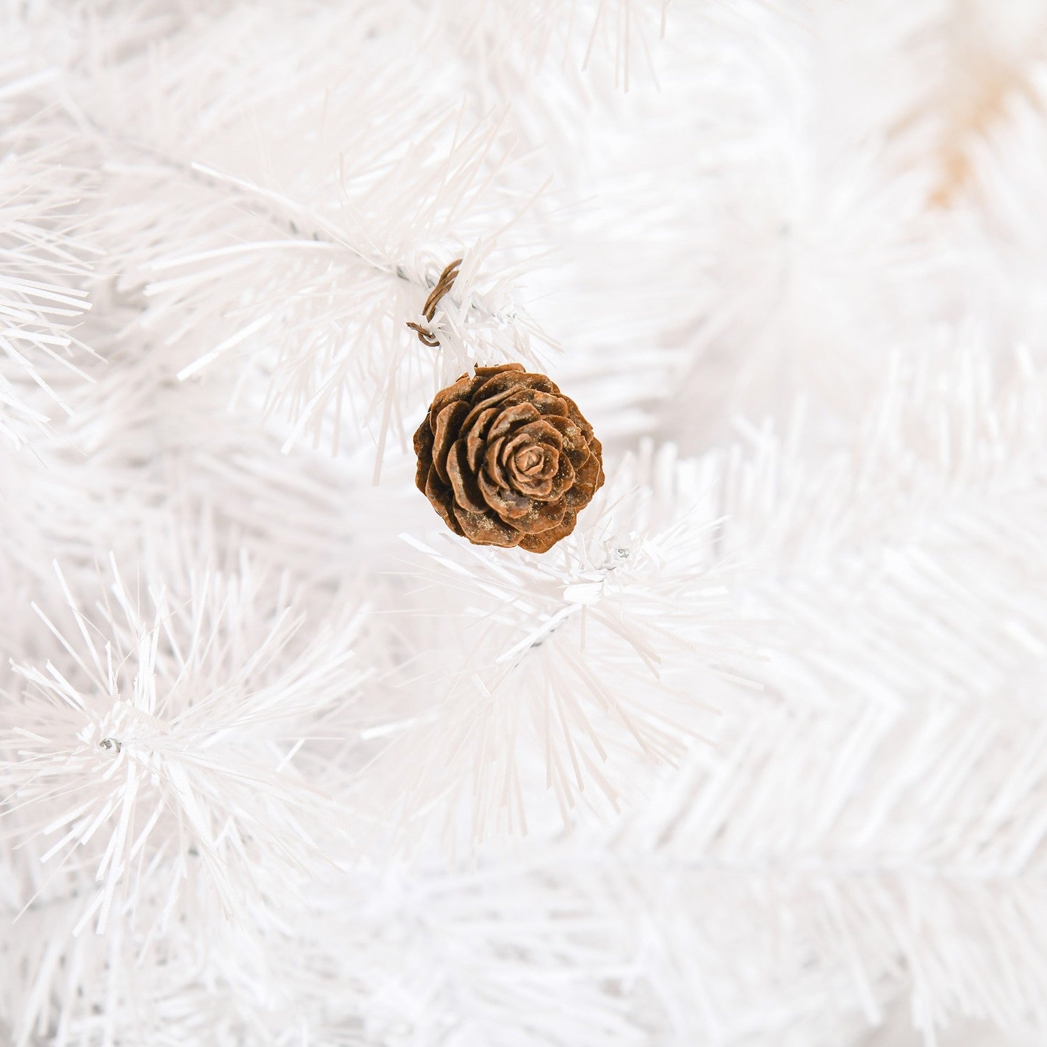 Kunstmatige kerstboom van 180 cm met standaard en decoraties