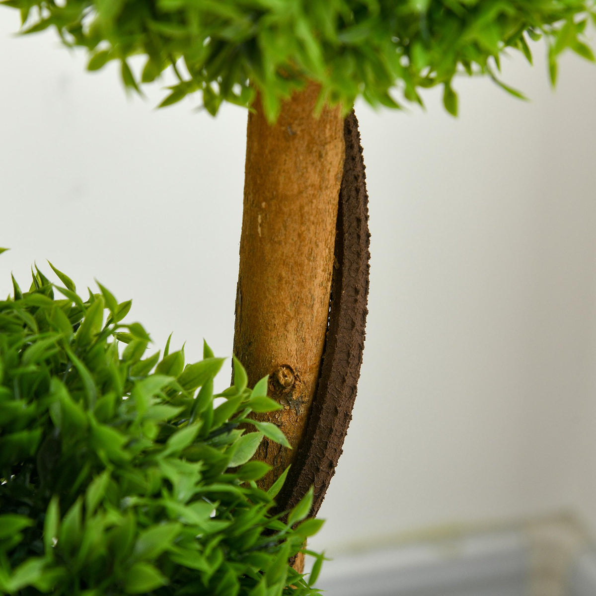 Kunstbuxus, 110 cm, uv-bestendig, 3 bollen