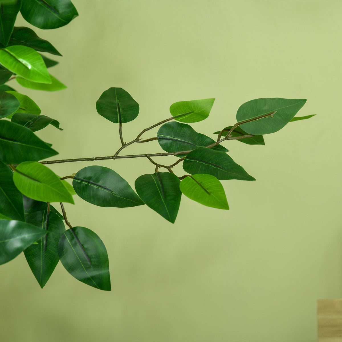 Kunstmatige ficusboom 150 cm met beplanting – natuurgetrouwe kamerplant