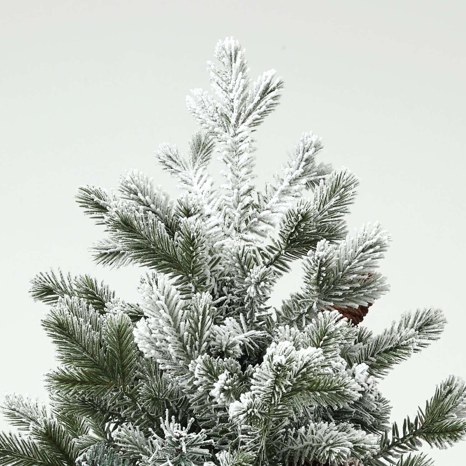 Kunstkerstboom, 100cm, besneeuwd, vlamvertragend