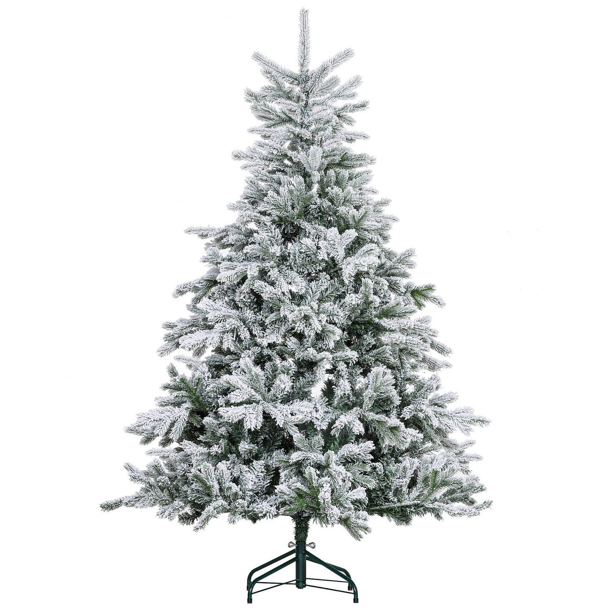 Kunstkerstboom, besneeuwde takken, 180 cm, groen