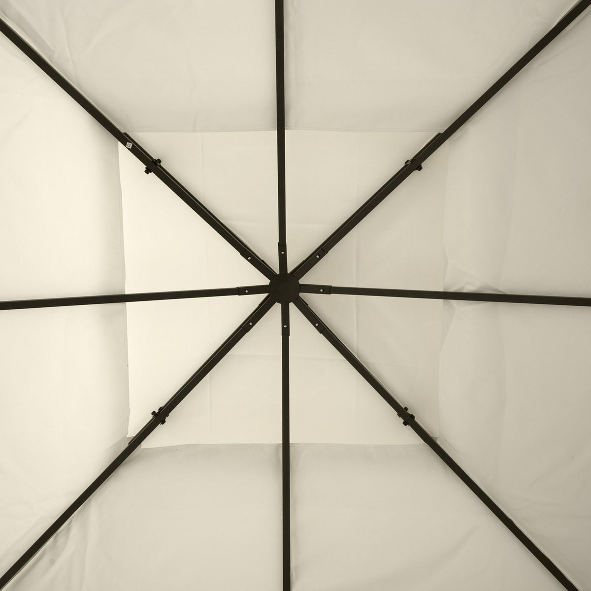 Metalen Gazebo Vervangingsdak, 3x3M, Crème Polyester