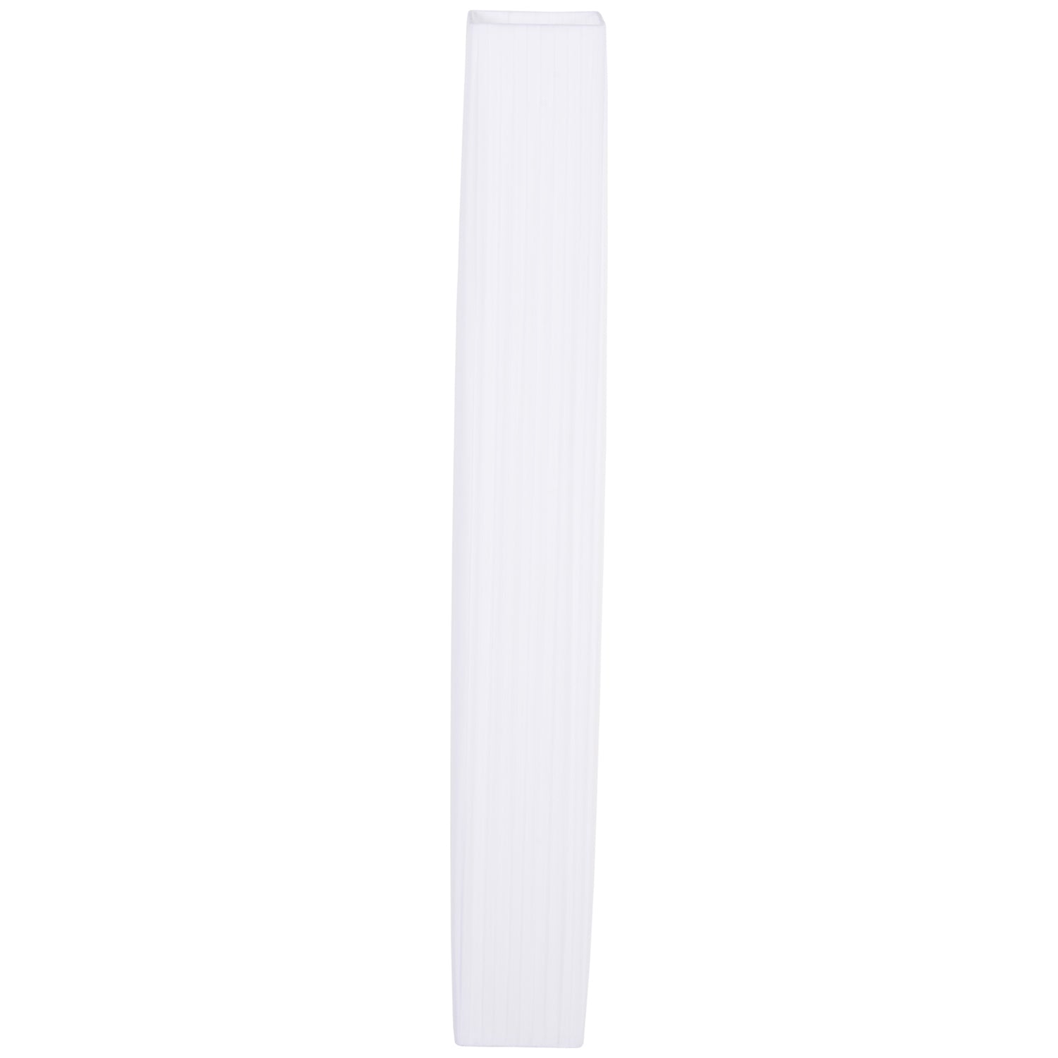Moderne vloerlamp, wit roestvrij staal, E27 fitting