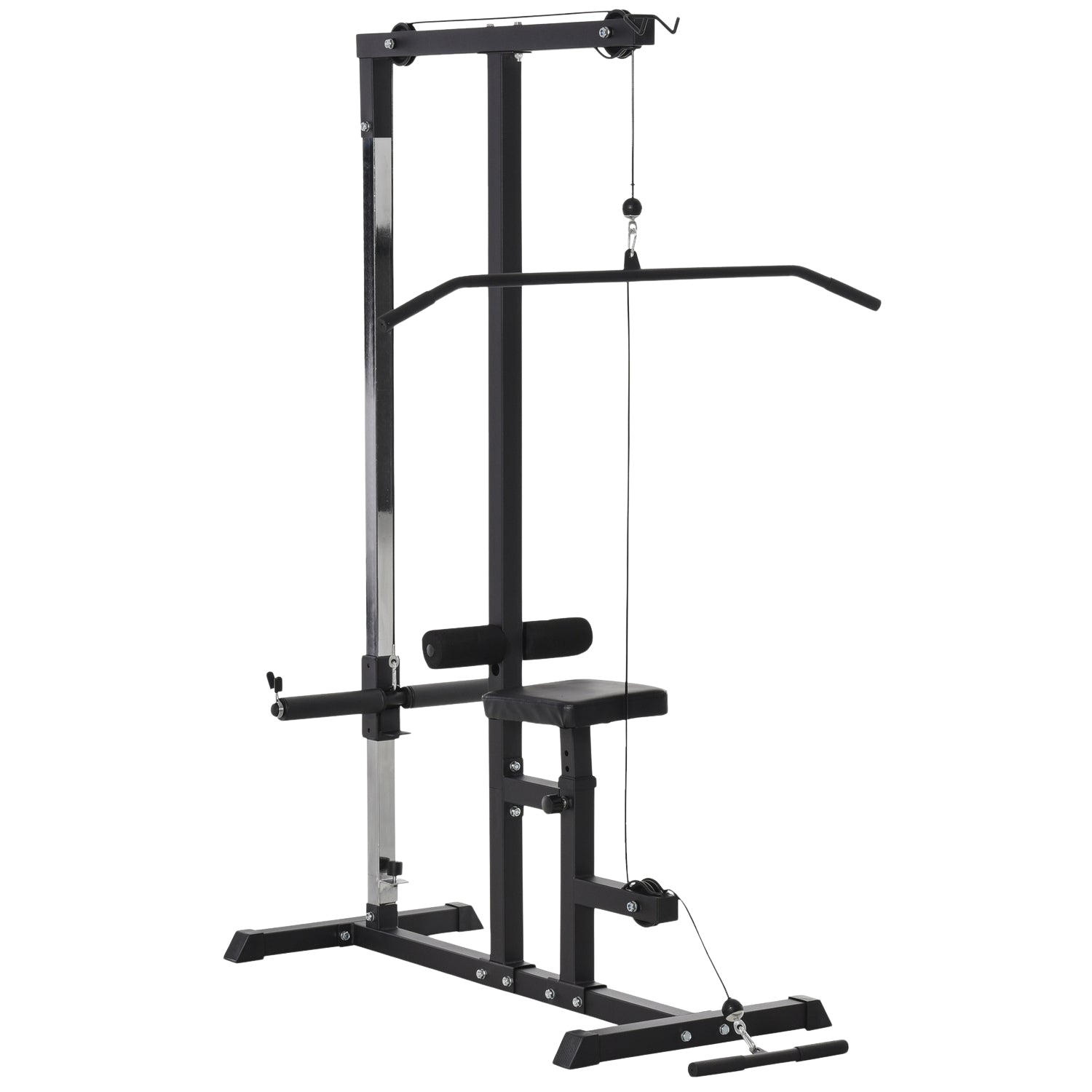 Stazione fitness multifunzione, seduta e puleggia regolabili