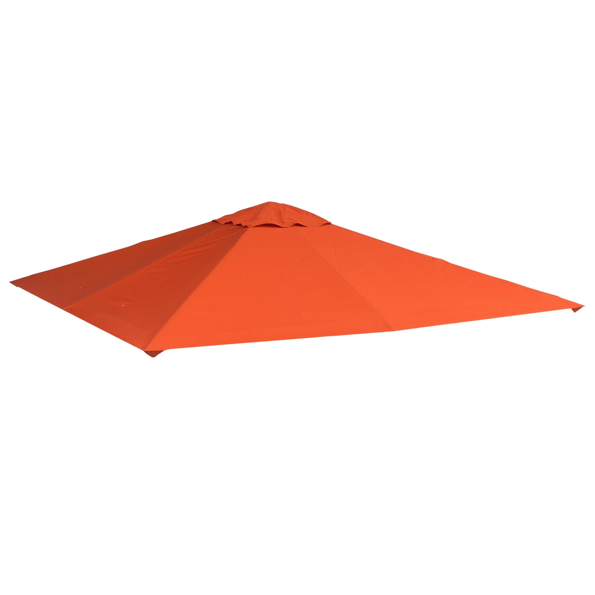Oranje Polyester Gazebo Dakzeil, Zonnescherm, 3x3 m