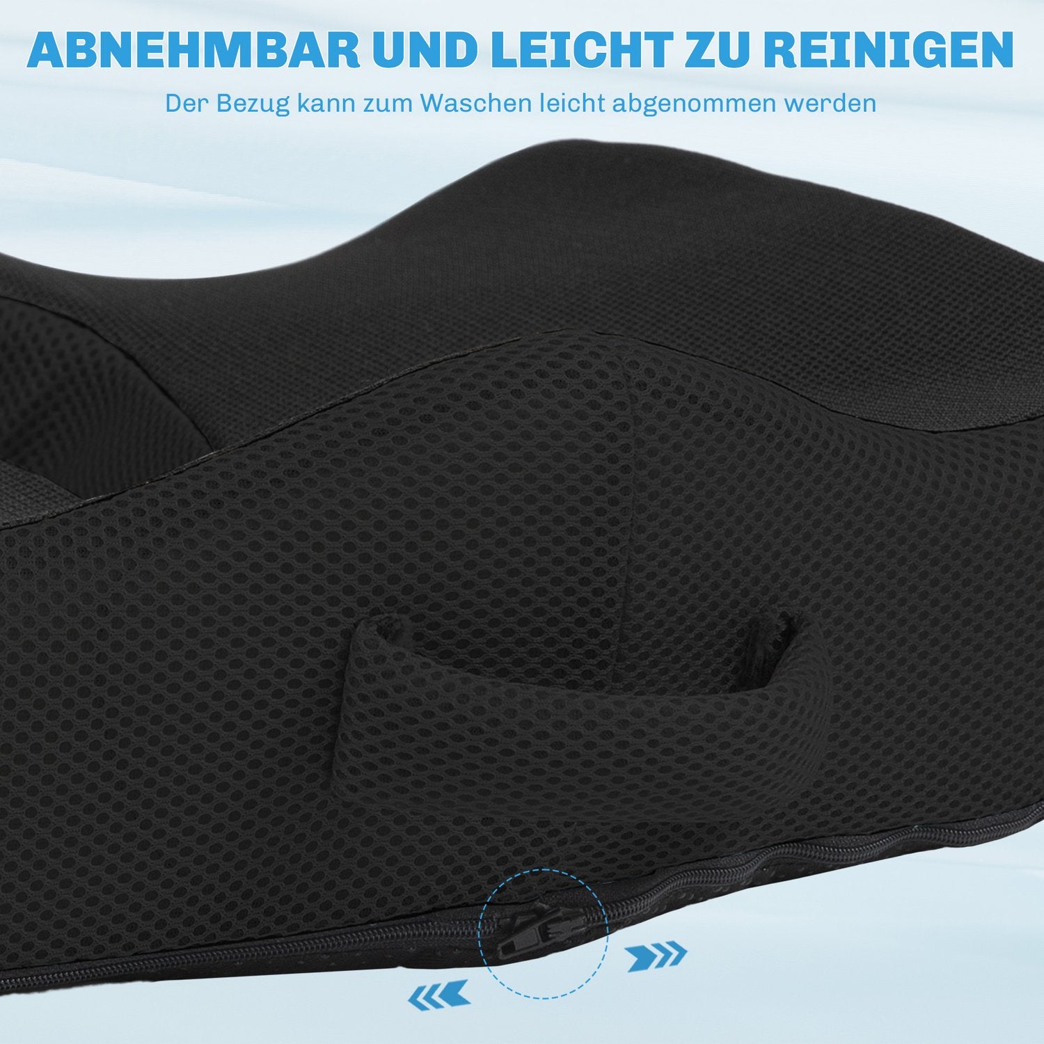 Ortopedisk Memory Foam Sittdyna för ryggsmärta