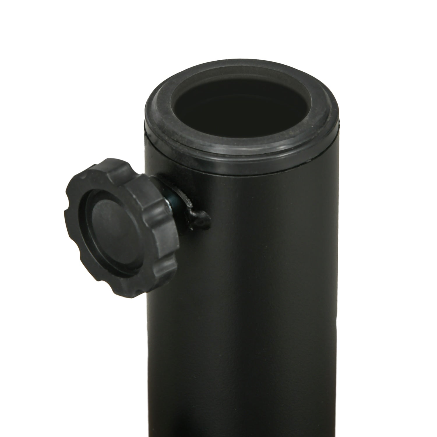 Parasolvoet 29 kg, zwart, rotanlook, geschikt voor Ø38/48 mm stokken