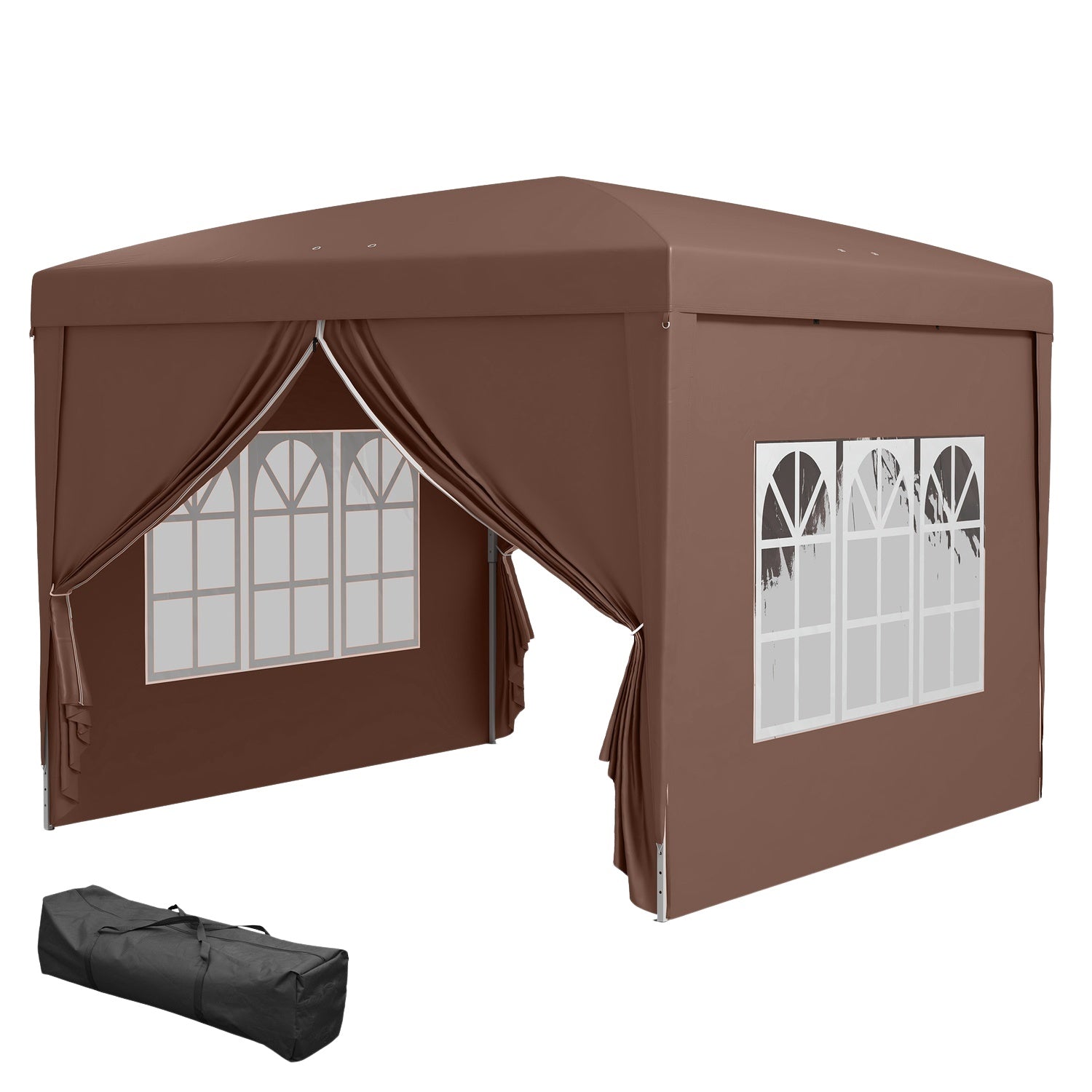 Pop-Up Partytent 3x3m, UV-bescherming, Waterafstotend, Stabiel