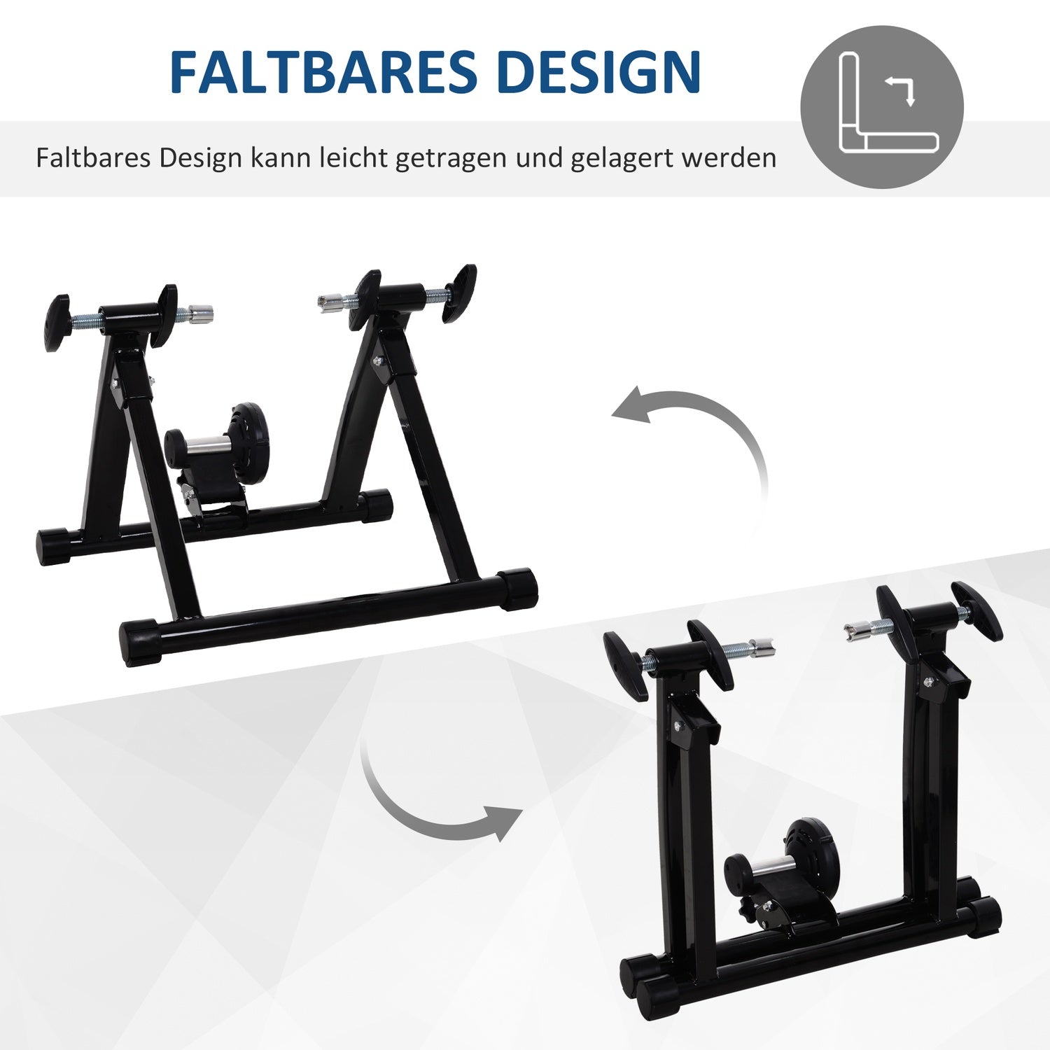 Fietstrainer, magneetrem, geschikt voor 26"-28"/700C