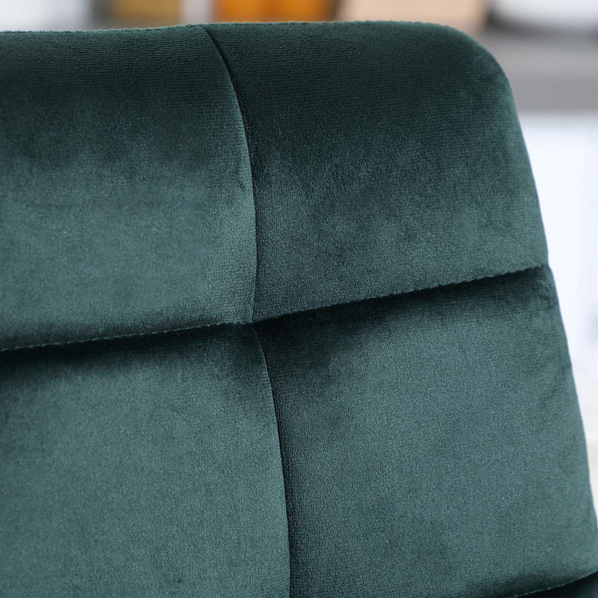 Fluwelen barkruk Set van 2, antislip, modern design