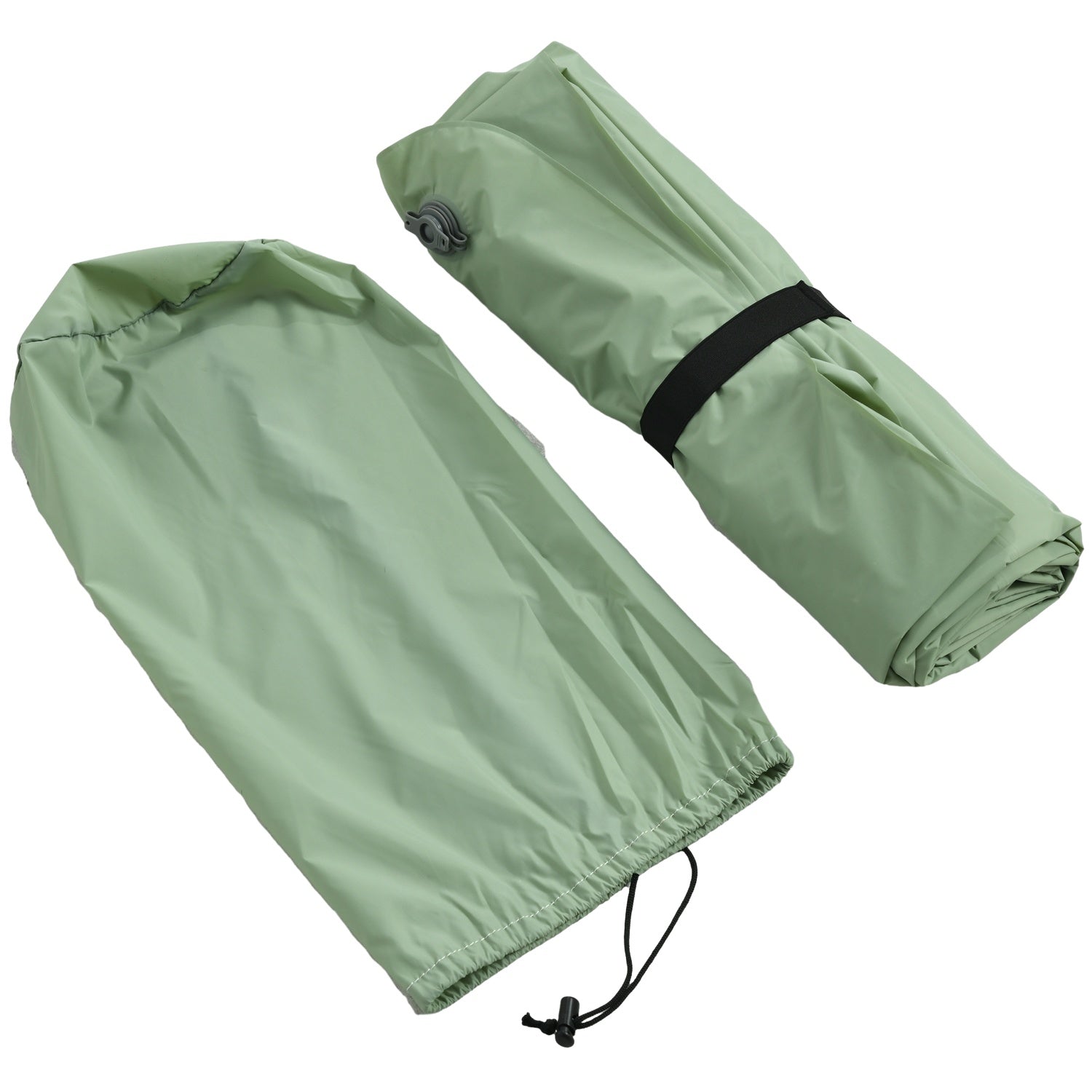 Zelfopblazend camping luchtbed voor 2 personen, 150 kg draagvermogen