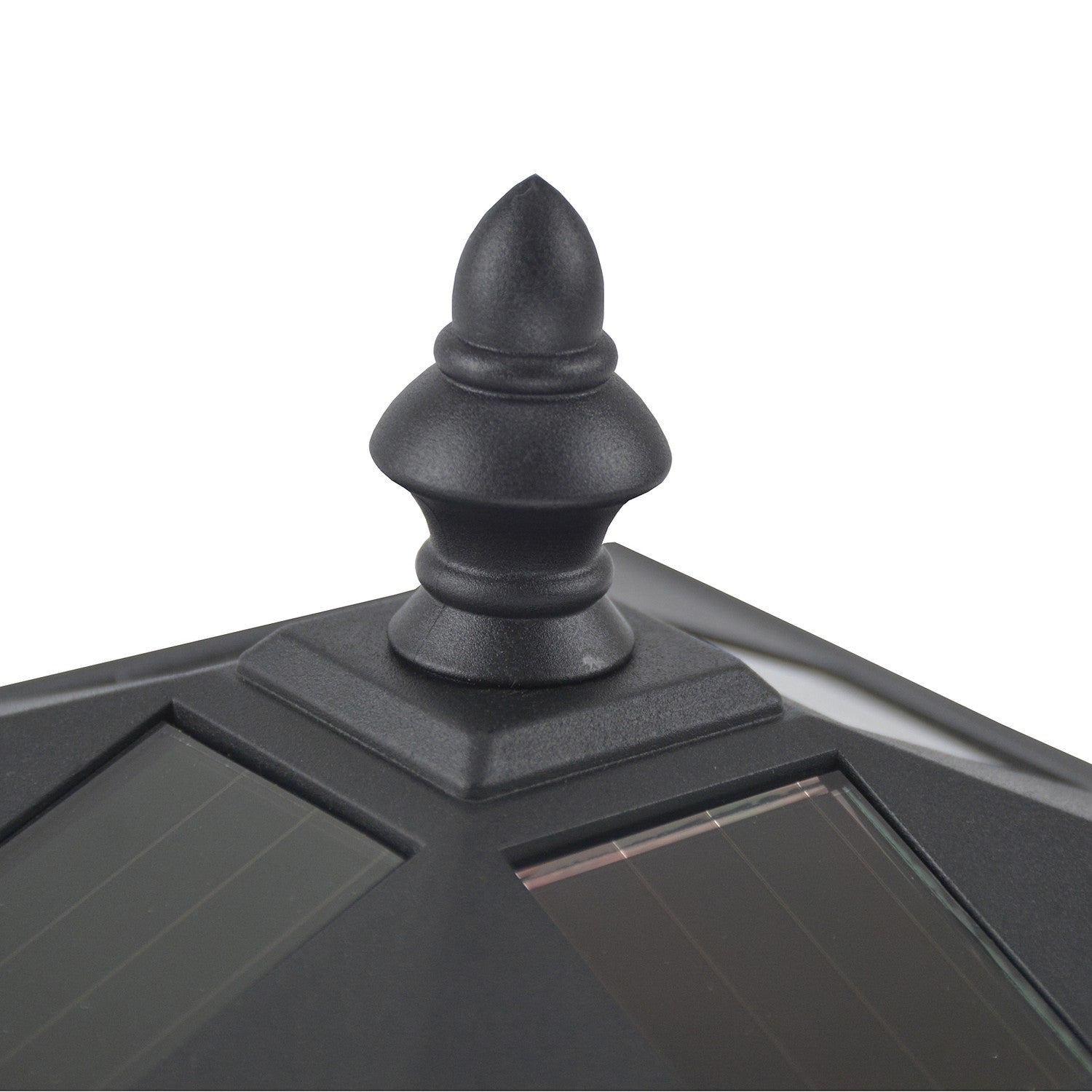 Solar Path Light med 10-lumen LED, svart, 120cm