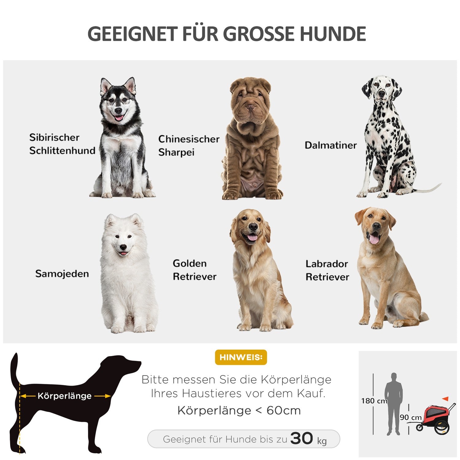 Groot rood 30 kg hondenbed, Oxfordstof