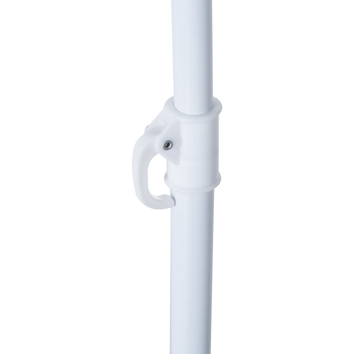 Strandparasol zijwand, donkergroen polyester, 2,2m