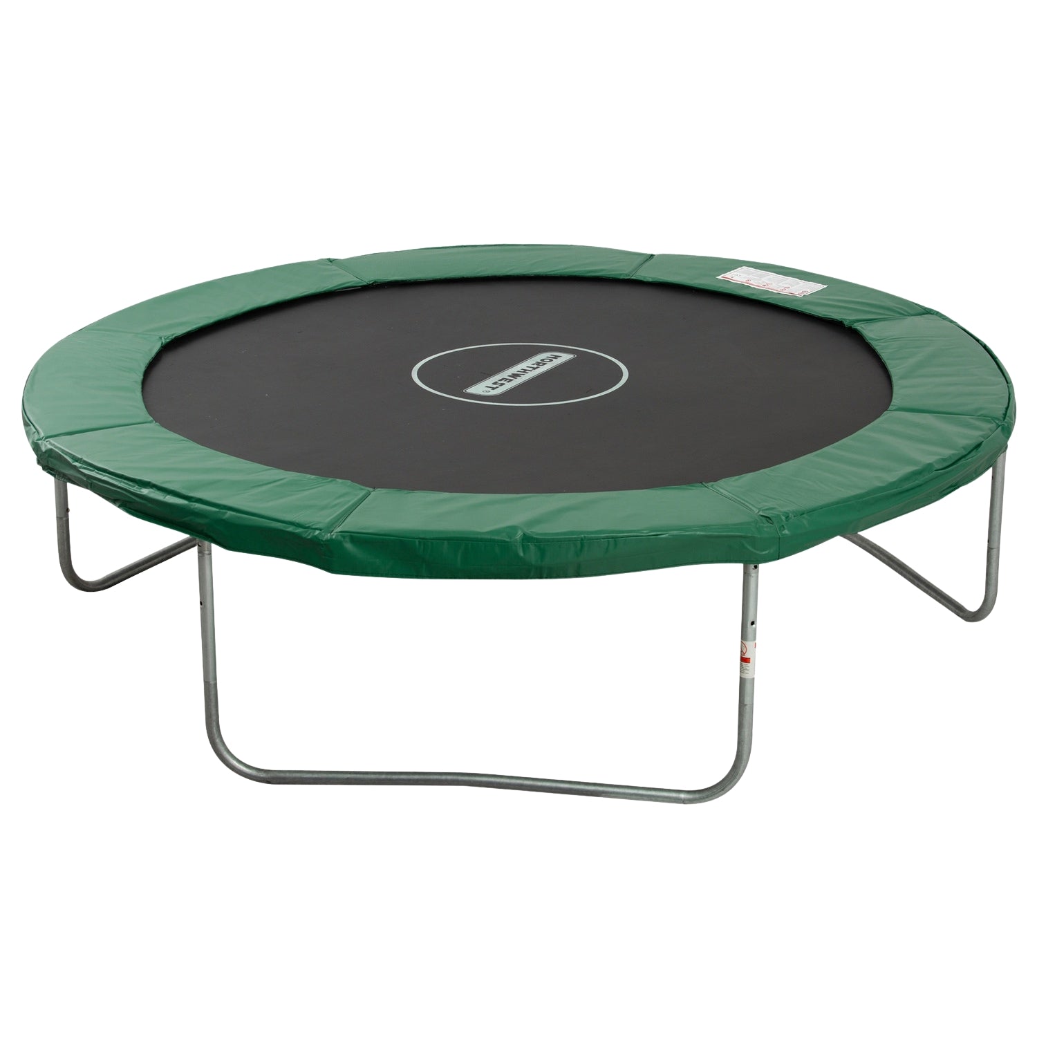 Trampoline randbescherming, 244 Cm, weerbestendig groen PVC
